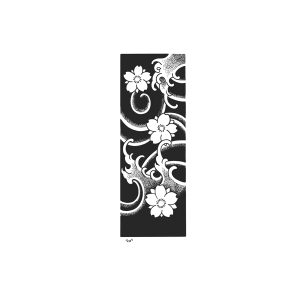 Japanese Style Cherry Blossom Wave HC-HL-012