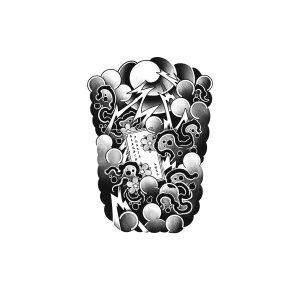 Japanese Style Lightning Wave HC-HY-051