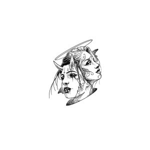 Woman Devil And Angel