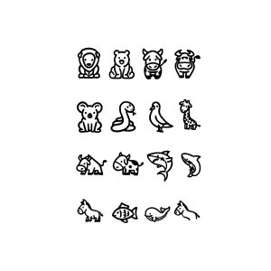 Snake, Bull, Snake, Whale