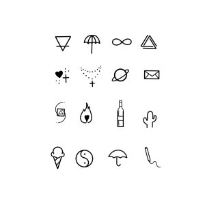 Umbrella Wine Bottle Ice Cream Envelope