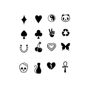 Panda Butterfly Skull Yin Yang