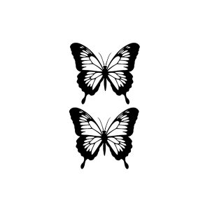 Two Flying Butterflies SS-CB-C-009