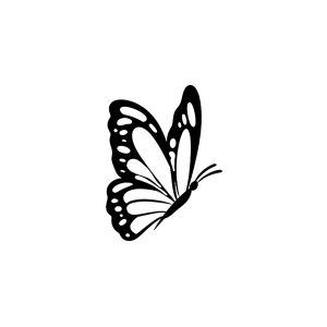 Two Flying Butterflies SS-CB-C-026