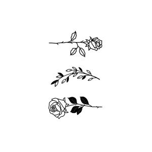 Three Flowers And Plants SS-CB-C-039