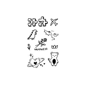 Airplane Dinosaur Flower Bat