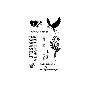 Delphinium Flower And Grass Text Key