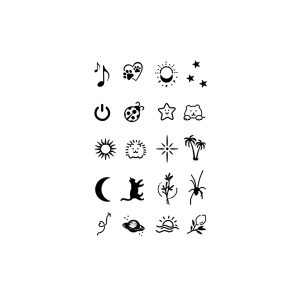 Ladybug Planet Moon Coconut Tree