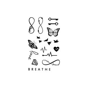 Butterfly Heart Diamond Key