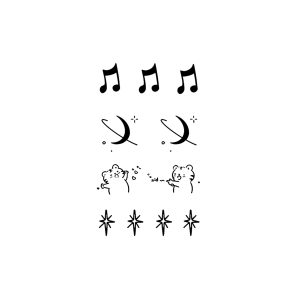 Musical Symbols Tiger Star