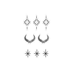 Starry Green Plants SS-CB-C-208