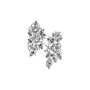 Blooming Flowers SS-CB-W-076