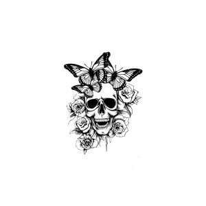 Butterfly Rose Bones