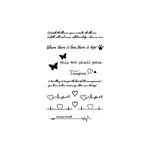 The Sound Of Heartbeat Butterfly English Phrases