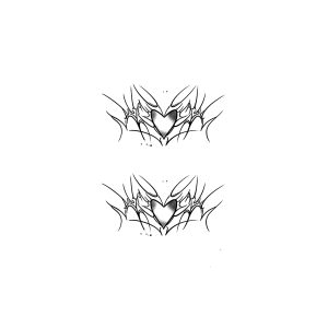 Heart-Shaped Flame Mosquito SS-CB-W-102