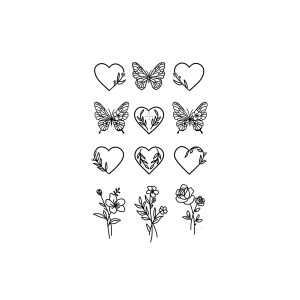 Love Butterfly Flower