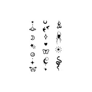 Butterfly Spider Flame Moon