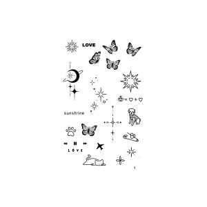 Butterfly Sun Love Pin