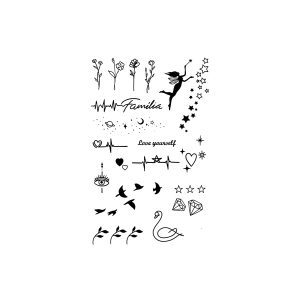 Flowers Stars Goose Eyes