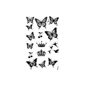 Butterfly Kingfisher Crown