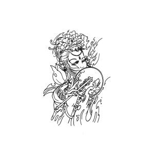 Chinese Ancient Costume Woman Fan