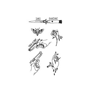 Dagger Gun Moth Rose