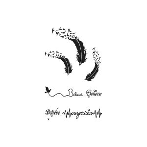 Feather English Phrase TH-GZ-062