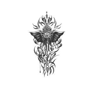 Indian Statue With Crown