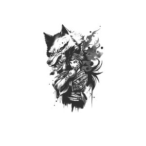 Wolf-Headed Female Warrior