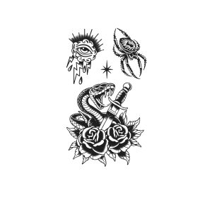 Eye Snake Spider Sword Flower