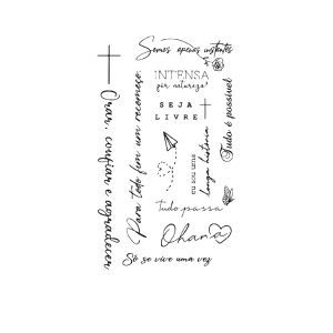 Alphabet Paper Plane Word Phrases