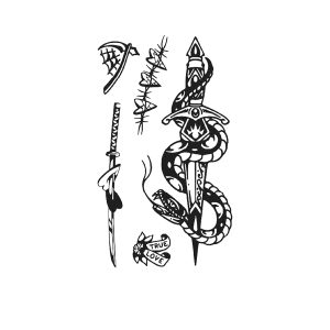 Katana Snake Sword Scythe