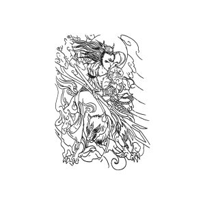 Chinese Mythology Character Erlang Shen