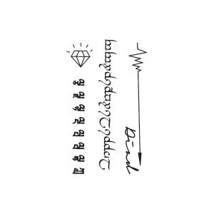 Arrow Diamond Fish Short Sentence