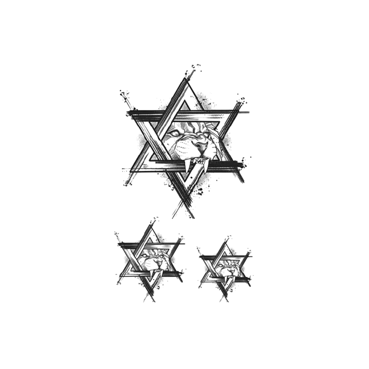 Six-Pointed Star Lion