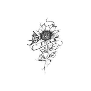 Butterfly Sunflower TH-GZ-489