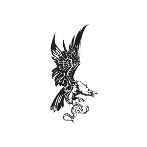 Eagle Catching Snake