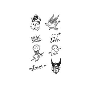 Love Angel Wings Bird Skull