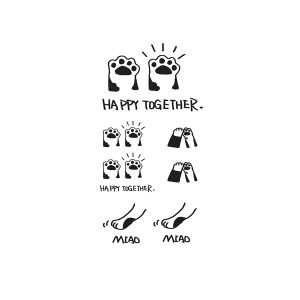 Cat'S Paw Happy Together