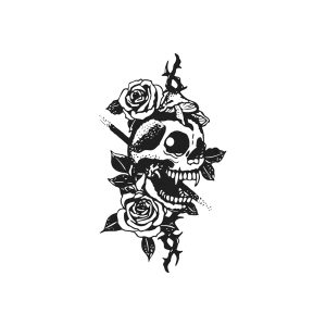Skull Rose