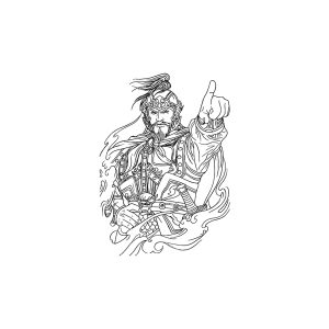 Chinese Historical Figures And Military Generals TH-GZ-666