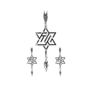 Hexagram Bow And Arrow