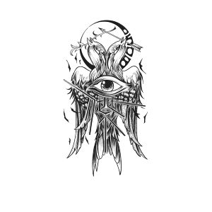 Bird Bow And Arrow Eyes