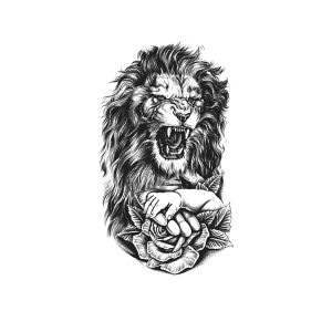 Roaring Lion'S Head Rose