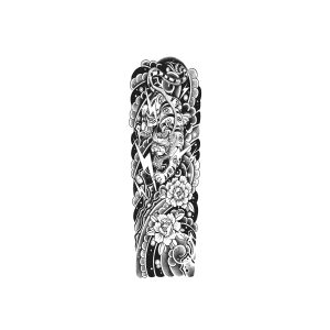Full Sleeve Lion Flower TH-GZQB-071