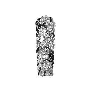 Full Sleeve Lucky Cat TH-GZQB-072