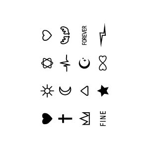 Lightning Triangle Star Antler Fine