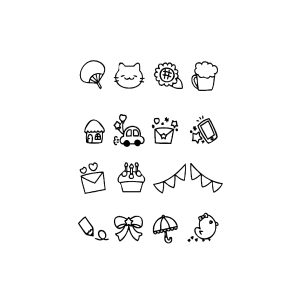 Fan Cat Head Envelope Cake