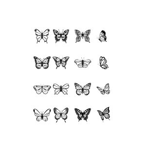 16 Kinds Of Butterflies YY-H-9